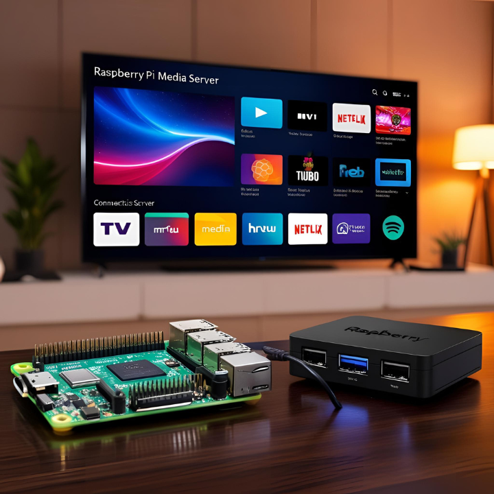 raspberry pi media sever setup