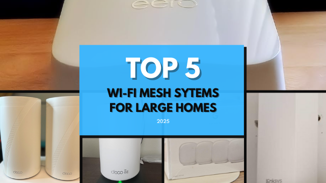top 5 wifi mesh systems for large homes