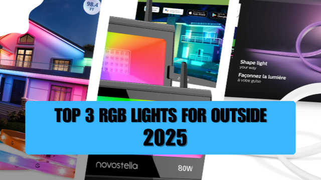 top 3 rgb lights for outside 2025