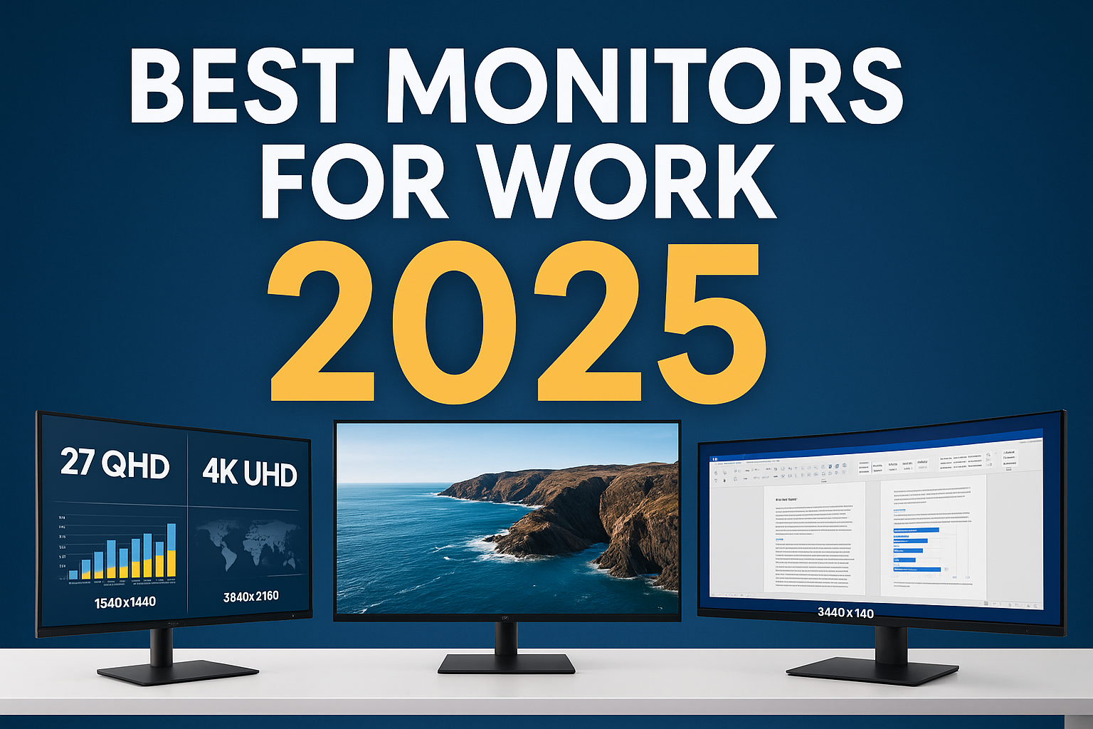 best monitors for work 2025
